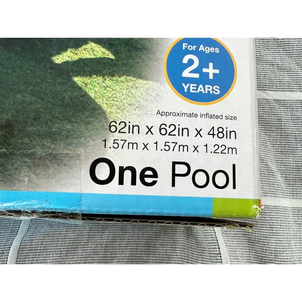 Intex Sunshade Inflatable Pool, 1 pool, portable swimming 62inx62inx48in - Picture 5 of 7